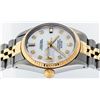 Image 8 : Rolex Men's Two Tone 14KT Yellow Gold Diamond Datejust Wristwatch