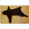 Image 2 : Black Bear rug, 73"l x 67"w, w/ rings for hanging