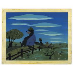 Disney Original Concept Painting From 1946 for ''Song of the South'' by Mary Blair -- Measures 13.5'