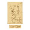 Image 1 : Chuck Jones Signed Drawing of Bugs Bunny -- Measures 11.5'' x 17''