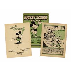 Premiere Issue of the ''Mickey Mouse Book'' in 1930