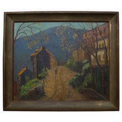 John Wells James Painting in His Signature Impressionist Style