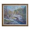 Image 1 : Anthony Thieme Painting Entitled ''Bridge in Autumn''
