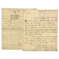 Sir Joshua Reynolds Autograph Letter Signed -- Reynolds Corresponds With a Patron (Likely Sir Willia