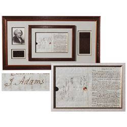 John Adams Autograph Letter Signed -- Exceptional Content During War of 1812: ''It is of no other us