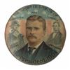 Image 1 : Theodore Roosevelt ''Ghost'' Button From the 1904 Presidential Campaign -- Scarce