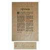 Image 1 : Exceptionally Rare Harry Truman WWII Victory Proclamation Signed as President -- Gifted to White Hou
