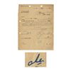 Image 1 : Che Guevara Document Signed From 1964 -- ''Revolutionarily''