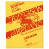 Image 1 : Jefferson Airplane Fillmore Poster by Bill Graham From 1966 -- The First in Graham's Numbered Concer