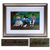 Julie Andrews & Dick Van Dyke Signed Limited Edition ''Mary Poppins'' Artwork by Disney -- Created F