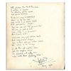 Image 1 : Noel Coward Handwritten & Signed Poem -- Composed in 1933 for Helen Hayes' Daughter -- ''...The tale