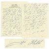 Image 1 : Joseph Heller Autograph Letter Signed -- ''...About Catch-22...you undoubtedly know more about the b