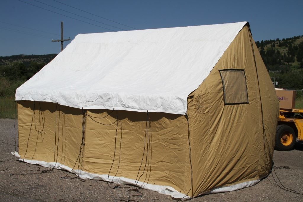 Montana Canvas Blend Wall Tent with Aluminum Frame