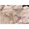 Image 9 : Northern Plains Polychrome Painted Hide 20th C.