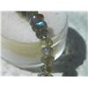 Image 3 : STRING OF ASSORTED POLISHED FREE FORM AND ROUND GEMS - LOOK LIKE MYSTIC TOPAZ - APPROX. 45PC ON STRA