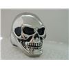 Image 2 : NEW RING - MAN'S SKULL RING - HIGHLY POLISHED STAINLESS STEEL - SUGGESTED RETAIL $150