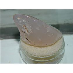 GEMSTONE - FREE FORM & POLISHED PINK QUARTZ - HEALING - JEWELRY OR BOTH - 42.1L X 22.6W X 16.6H mm -