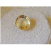 Image 2 : GEM STONE - ROUND FACETED CITRINE 9.4D X 4.8H mm - ~CT