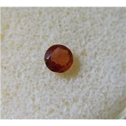 GEM STONE - ROUND FACETED GARNET 5.0D X 2.1H mm - ~CT