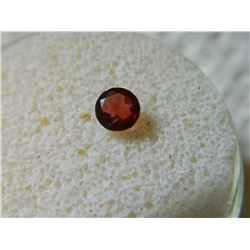 GEM STONE - ROUND FACETED GARNET 4.9D X 2.3H mm - ~CT