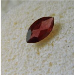 GEM STONE - MARQUIS FACETED GARNET 10.1L X 5.0W X 2.4H mm - ~CT