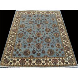 Unique and rare color fine silk blend Persian-Pak Tabriz (120"X96")