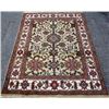 Image 1 : Earth tone handmade lush pile Meshg-Abad design Rug (72"X50")