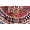 Image 4 : Charming and lustrous high quality Heriz design round Rug (74"X74")