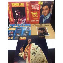 ELVIS PRESLEY VINYL RECORDS LOT