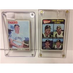 AL KALINE & 1965 ROOKIE STARS BASEBALL CARDS LOT