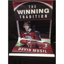 2009 VANCOUVER GIANTS HOCKEY BANNER (PACIFIC COLLISEUM)