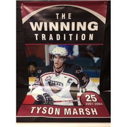 2001-04  VANCOUVER GIANTS HOCKEY BANNER (PACIFIC COLLISEUM)