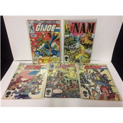 GI JOE COMIC BOOK LOT (#1'S)