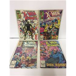 XMEN & THE MICRONAUTS COMIC BOOK LOT (#1,2,3,4)