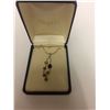 Image 1 : STERLING SILVER .925 STAMPED NECKLACE & PENDANT