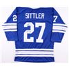 Image 1 : DARYLL SITTLER SIGNED LEAFS JERSEY (JSA COA)