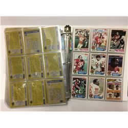 NFL FOOTBALL TRADING CARDS LOT (JOE MONTANA, JACK REYNOLDS)