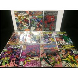 THE AMAZING SPIDER-MAN MARVEL COMIC BOOK LOT (#334, 335, 336, 337 & MORE)