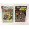 Image 1 : Space Family Robinson " Lost in Space " #31 & Magnus Robot Fighter Comic Book #23 Gold Key 1968