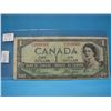 Image 1 : 1954 Canadian 1 Dollar bill Devils Face