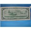 Image 2 : 1954 Canadian 1 Dollar bill
