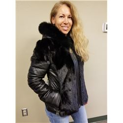 Moto Leather Jacket from the Alaska Fur Gallery of Anchorage