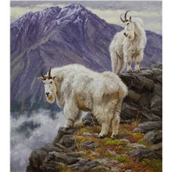 “Crow Pass Billies" - Original Oil Painting by Chip Brock