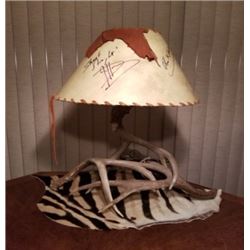 Key Item #3 of 5   Antler Table Lamp
