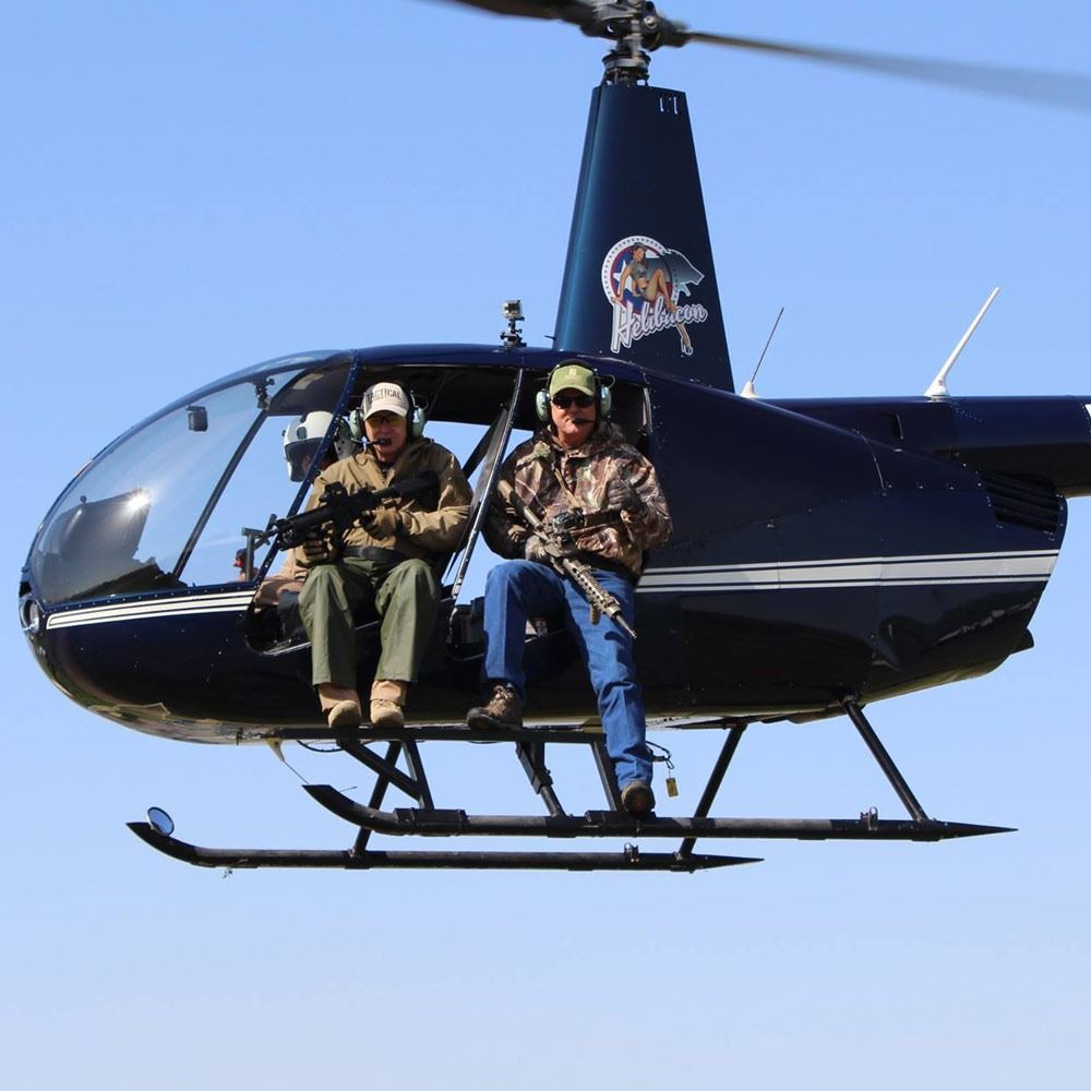 HeliBacon Helicopter Hog Hunt