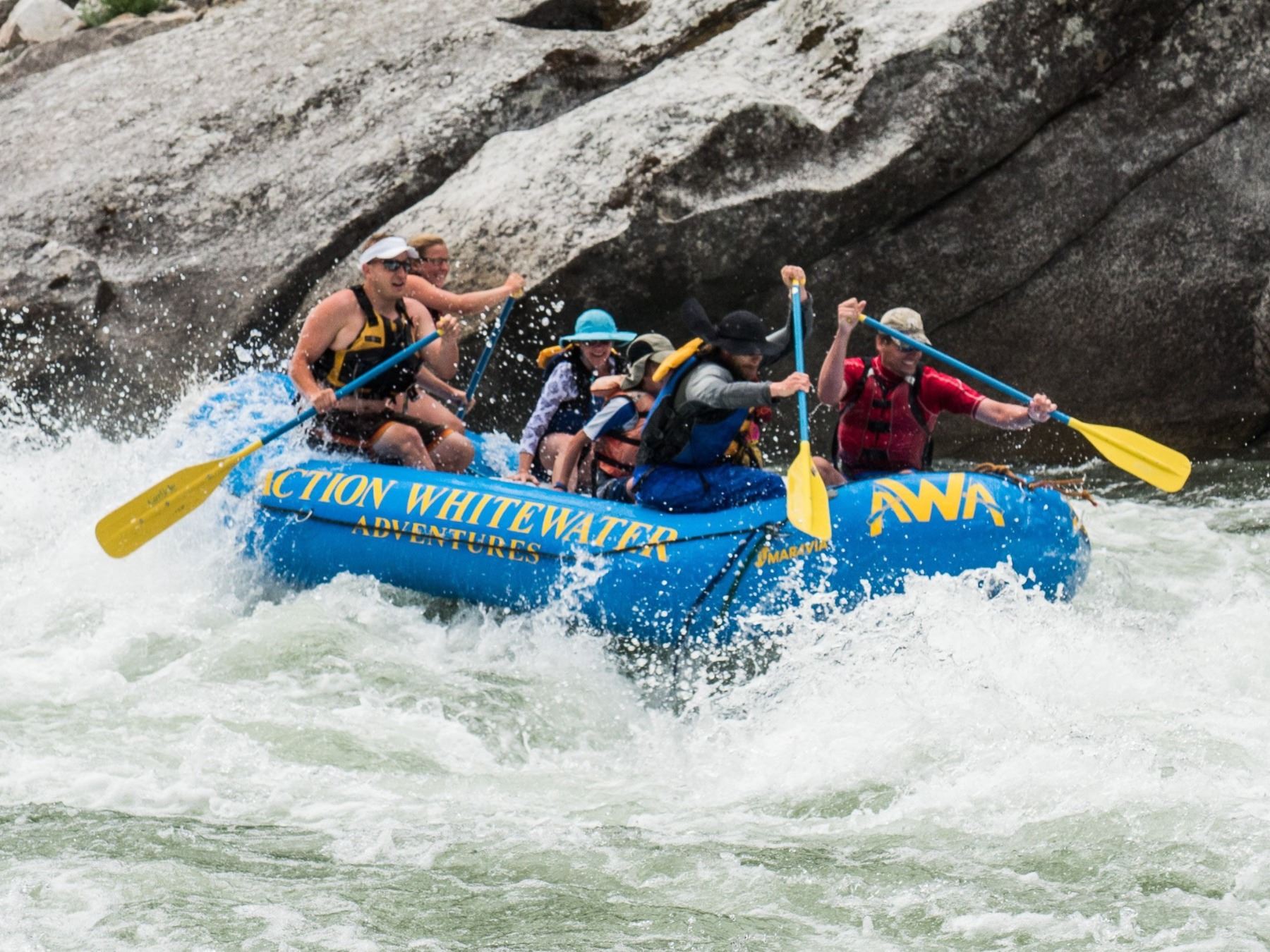 White Water Rafting on the Main Salmon River
