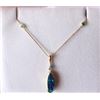 Image 1 : Brad Garman 14K Gold Chain and Pendant