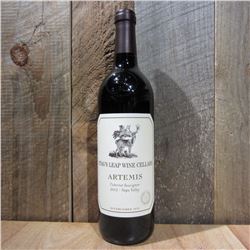 Eva Shockey signed bottle Stag's Leap Artimus