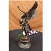 Image 4 : Mercie Messenger of God Protector of Life Bronze Sculpture