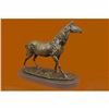 Image 1 : Stallion Racing Horse Trophy Bronze Sculpture
